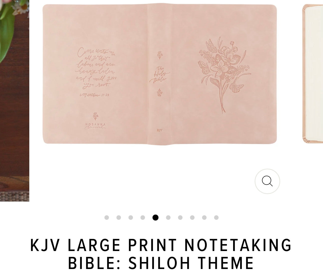 Hosanna Revival Note Taking Bible KJV