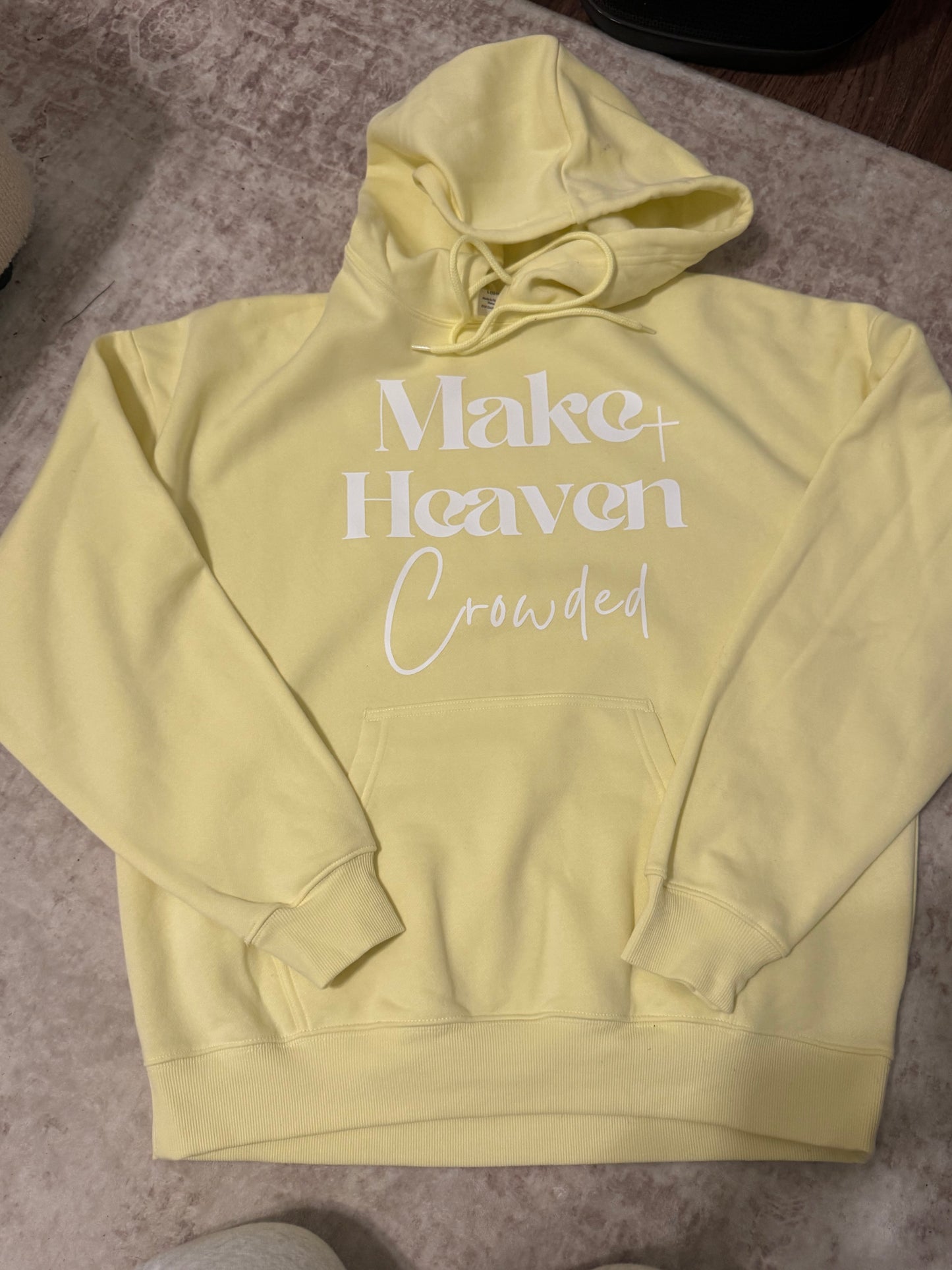 Make Heaven Crowded Hoodie (Yellow)