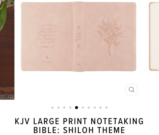 Hosanna Revival Note Taking Bible KJV