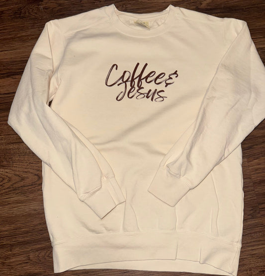Coffee & Jesus Crewneck