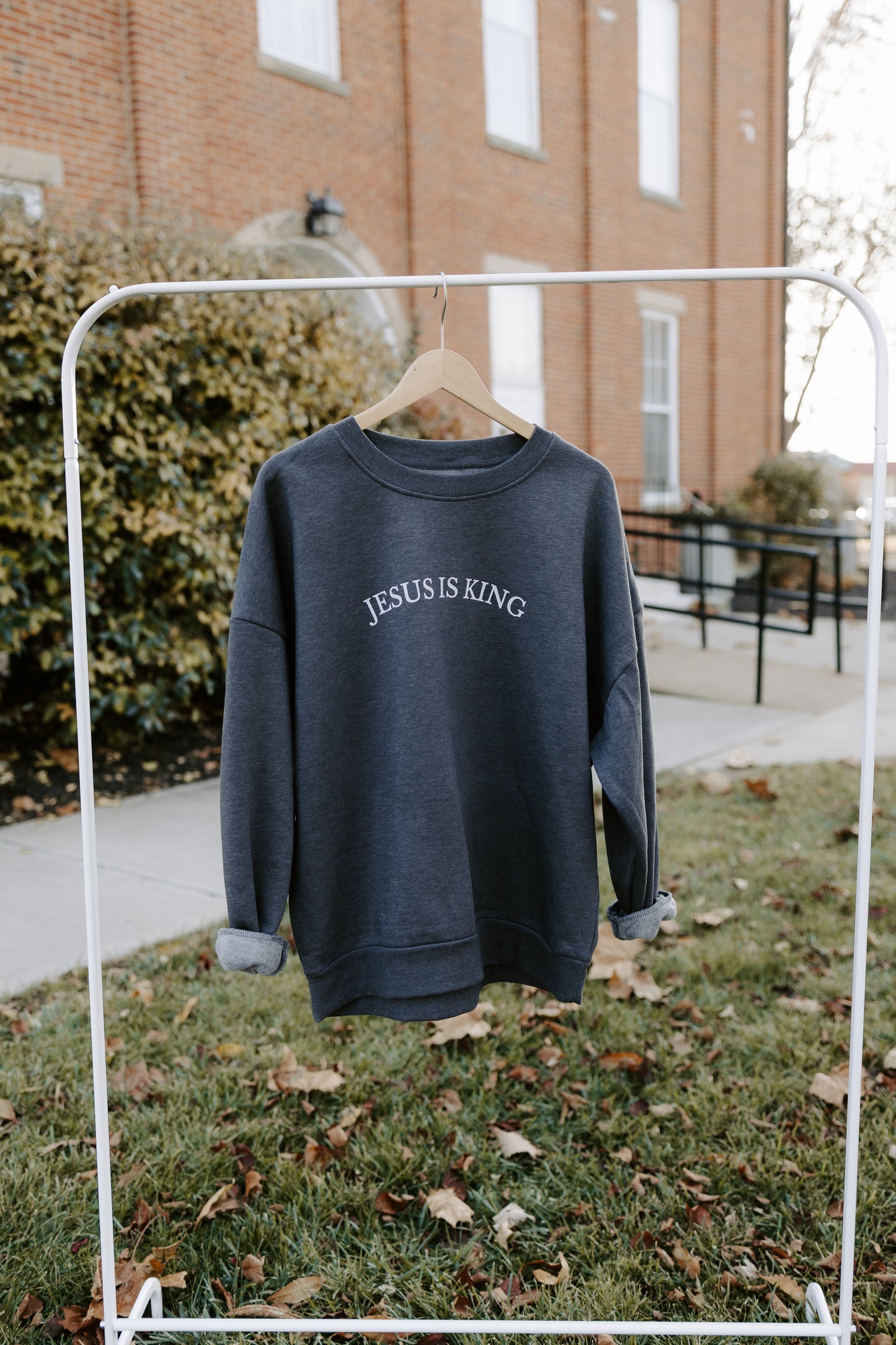 Jesus is King/Praise the Lord Crewneck