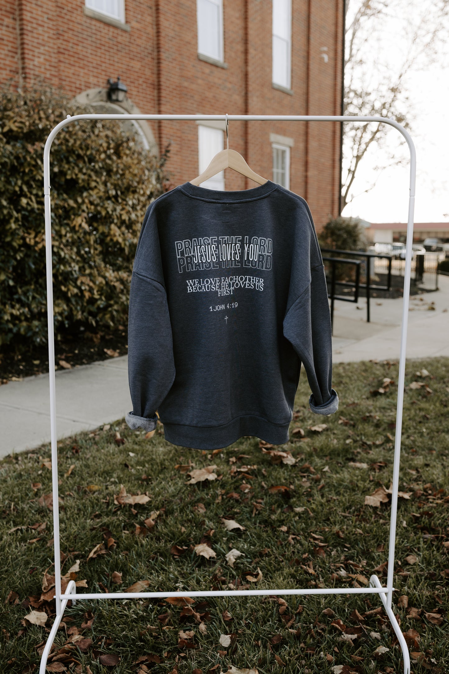 Jesus is King/Praise the Lord Crewneck
