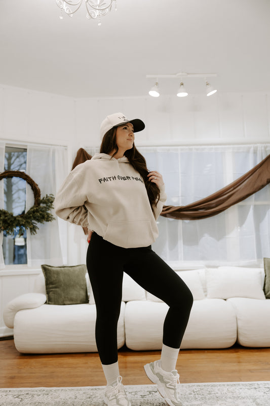 Faith Over Fear Hoodie Unisex